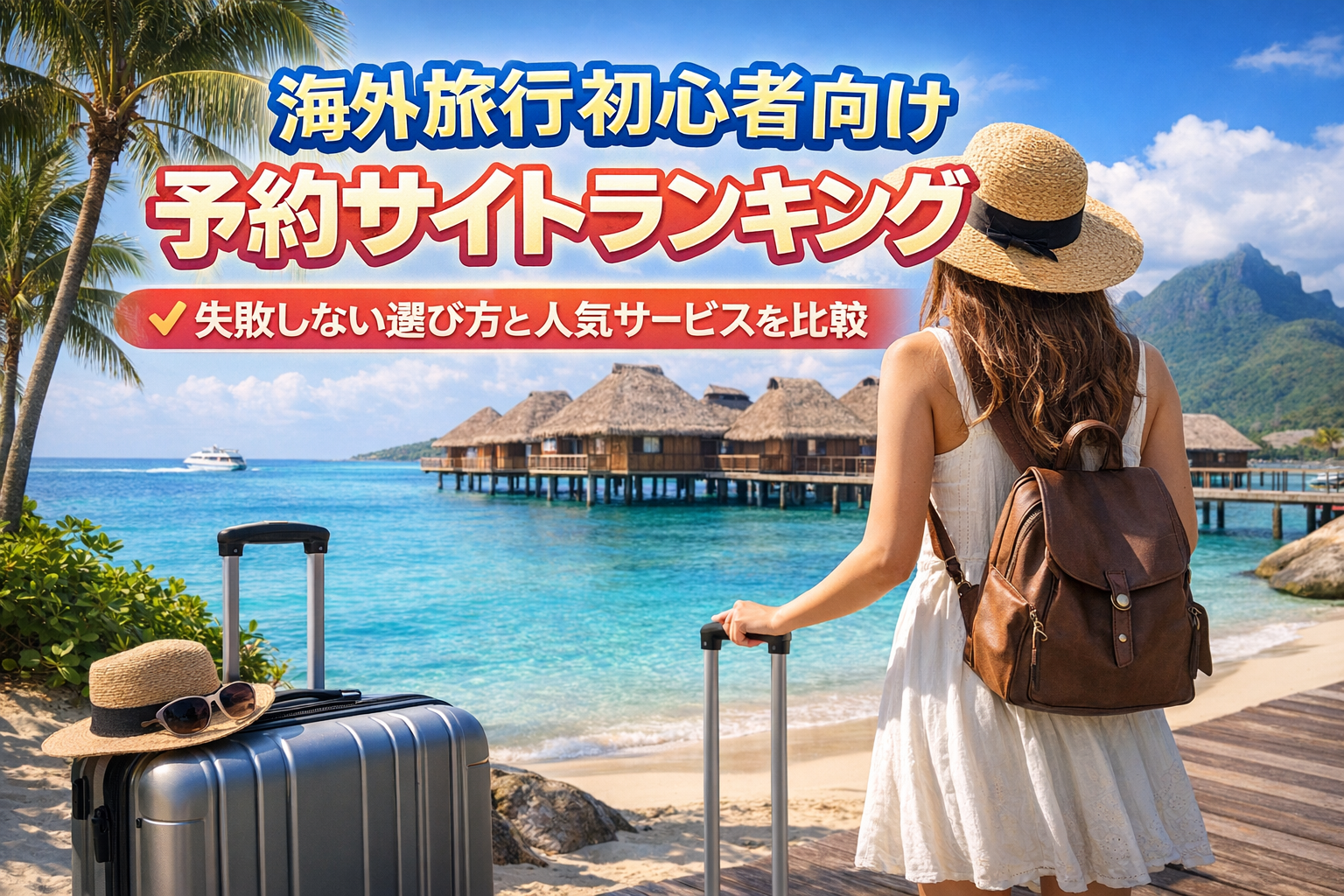 海外旅行初心者向け予約サイトランキング｜失敗しない選び方と人気サービスを比較