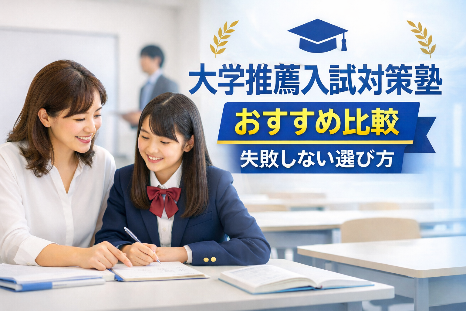 大学推薦入試対策塾おすすめ比較 失敗しない選び方と早稲田塾が支持される理由