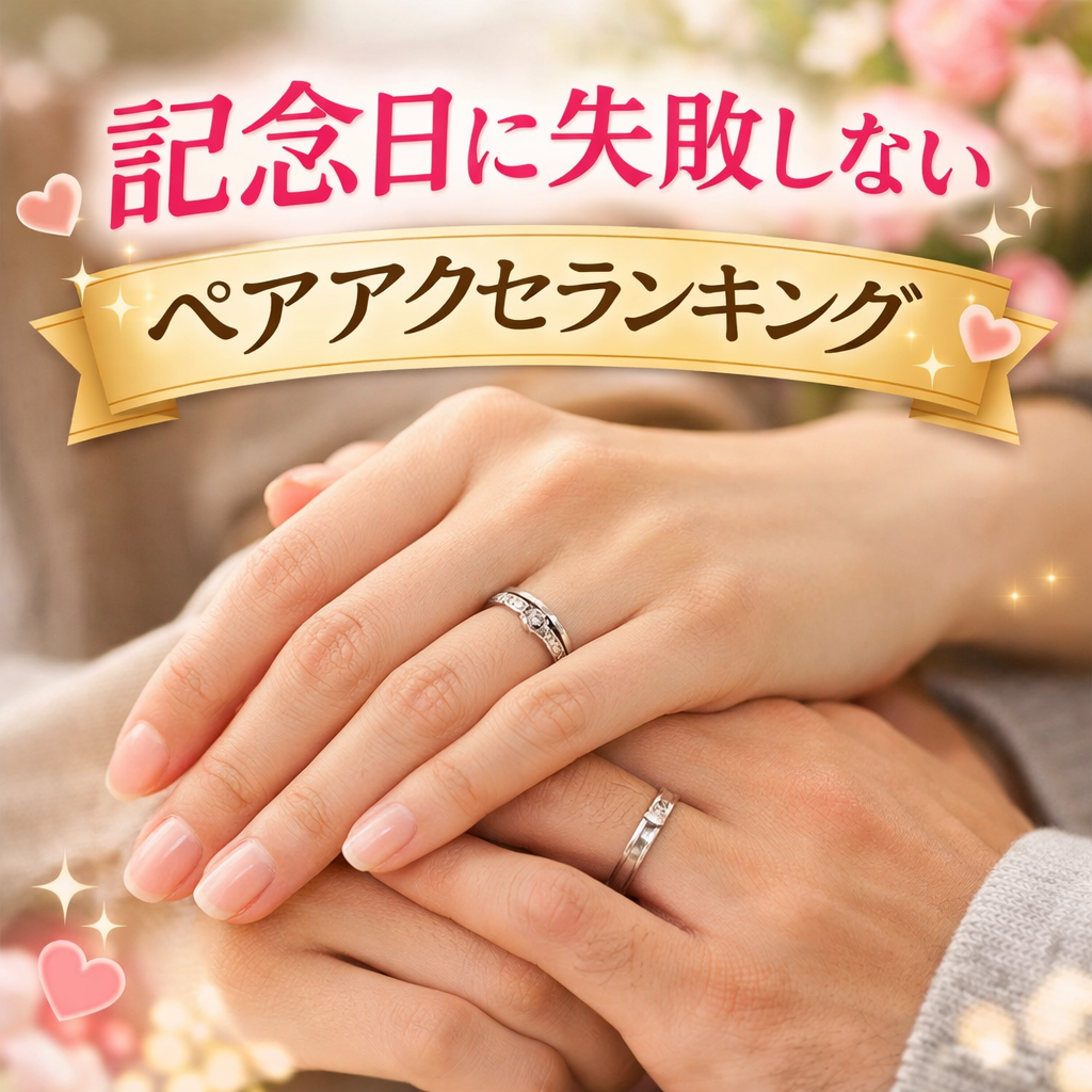 記念日に失敗しないペアアクセランキング THE KISSが1位の理由を徹底解説